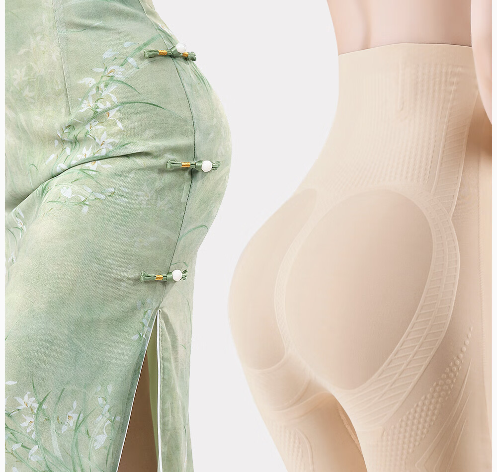 Jindu Women's Floating Hip-Lifting High-Waist Shaping Tummy Control Postpartum Waist Cincher Seamless Safety Underwear Summer 16