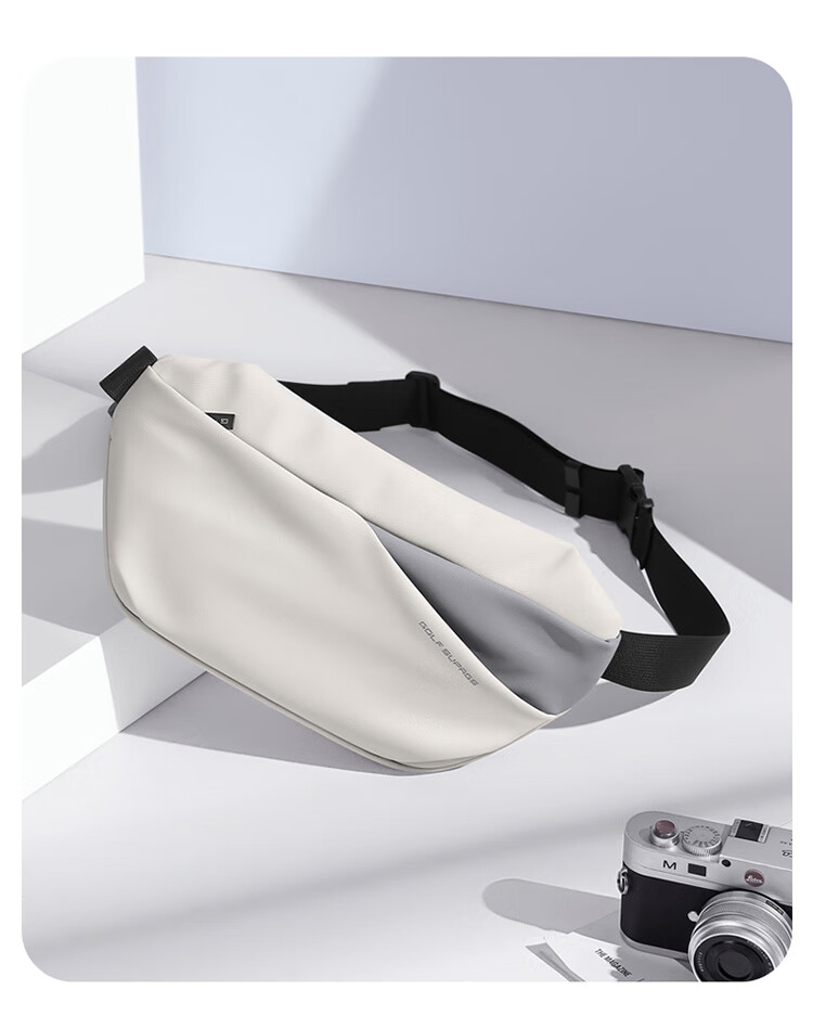 GOLF Chest Bag, Men's Casual Crossbody Bag, Shoulder Bag, IPad And Phone Bag, Water-Resistant Sports Cycling Small Backpack 7