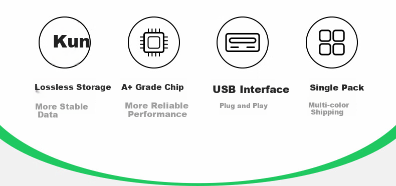 BIAZE 8GB USB2.0 Bid USB Flash Drive, Company Enterprise Bidding Professional Bid USB Drive, UP015 - Random Color - Single Pack 2