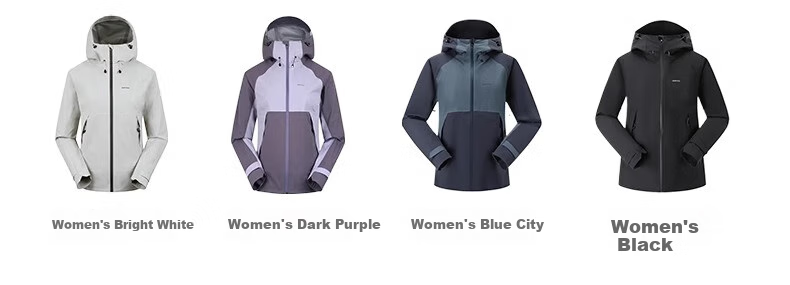 DECATHLON New Women's Hard Shell MH500 Asian Fit Outdoor Windproof Waterproof Mountaineering Jacket L-5451474 8