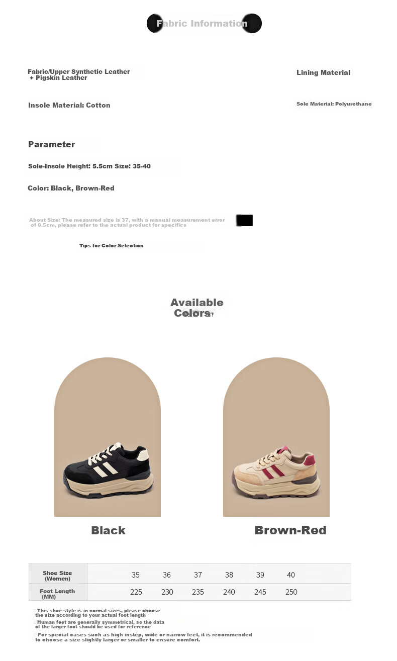 DAPHNE Chunky Dad Sneakers for Women, New Spring 2026 Retro Platform Heightening Training Shoes, Casual Versatile Sports Shoes for Wome 3