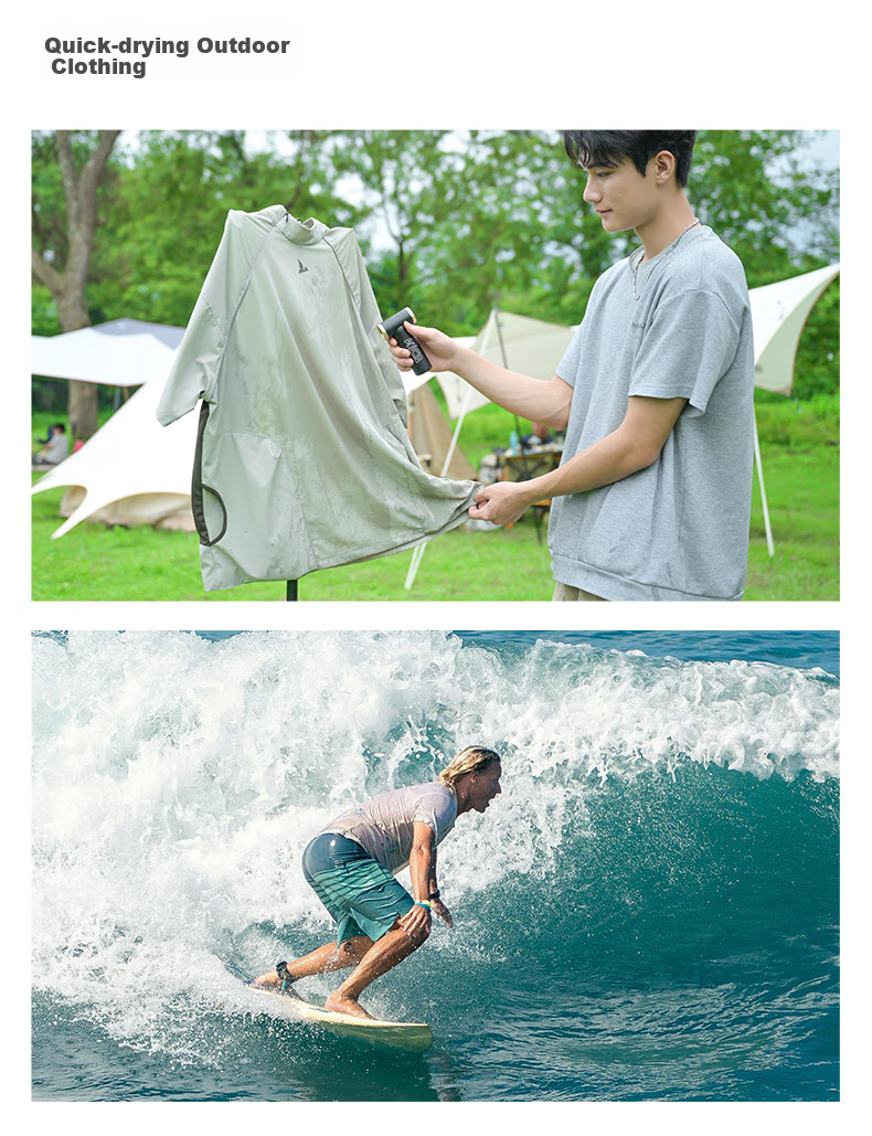 KICA Powerful Turbine Fan 2S, Popular High-Speed Hair Dryer, Outdoor Flame-Assisted Handheld Portable Fan, Green Label Configuratio 10
