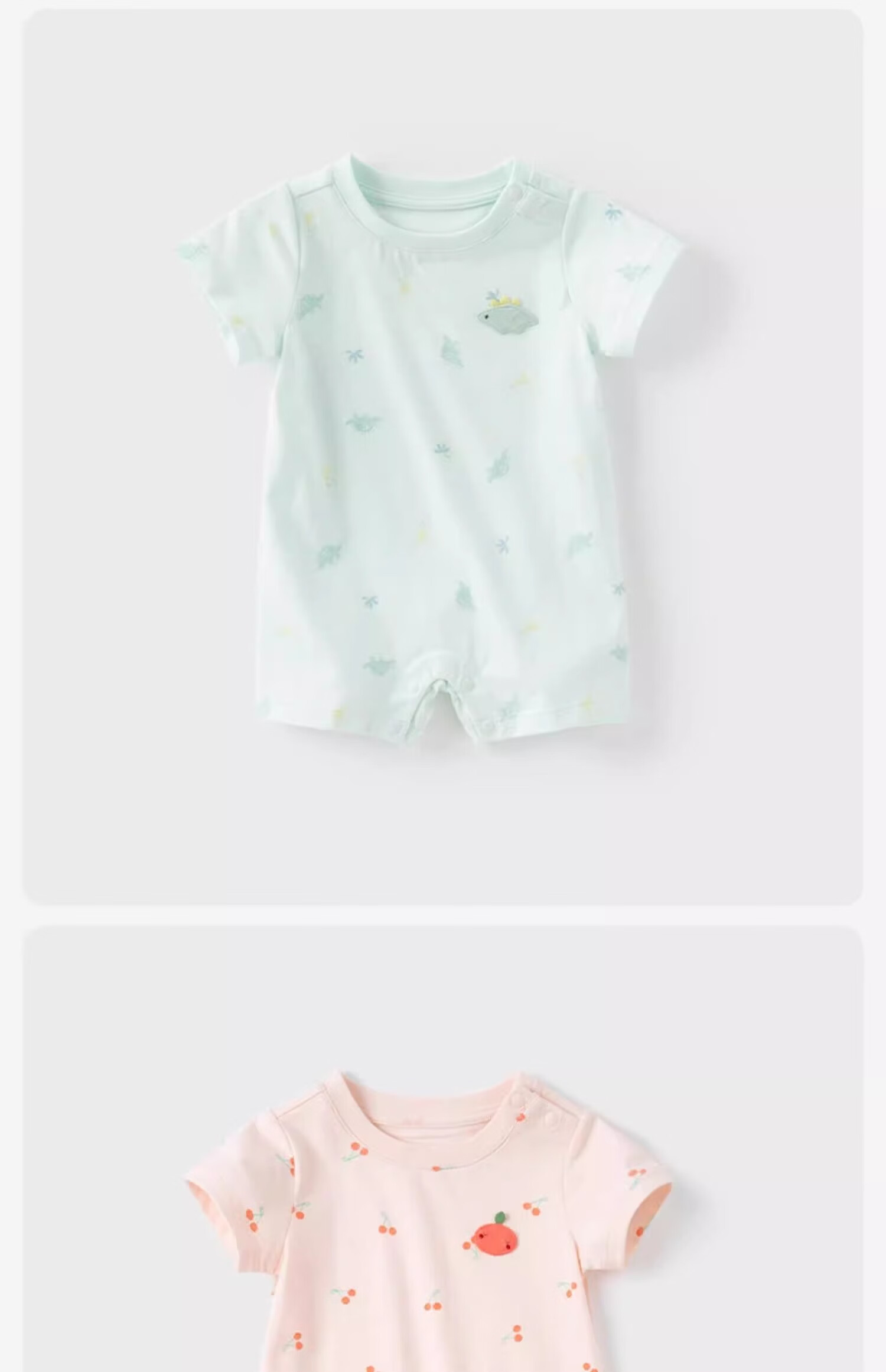 DAVE & BELLA Baby Summer Romper, Stylish Newborn Clothes, Full Moon Girl Baby Outfit Set, Onesie for Baby Boy 16