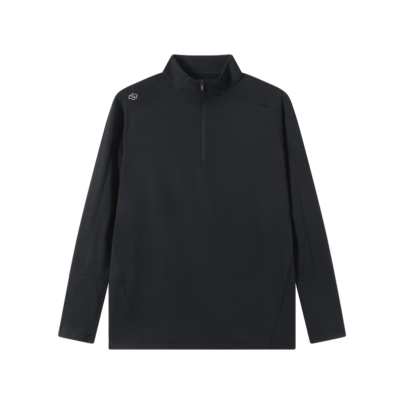 JD Original Summer Sports T-Shirt for Men, Running Fitness Training Base Layer Long-Sleeve Quick-Dry Top Premium Clothing, Black XL