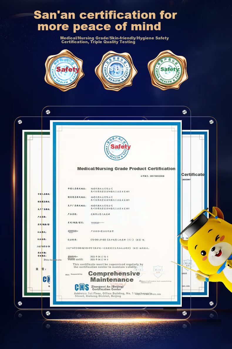 Longmaoboshi Surprise Diapers NB Size 72 Pieces [1-3kg], Ultra-Thin Dry Baby Diapers, Soft Breathable Nappies 2