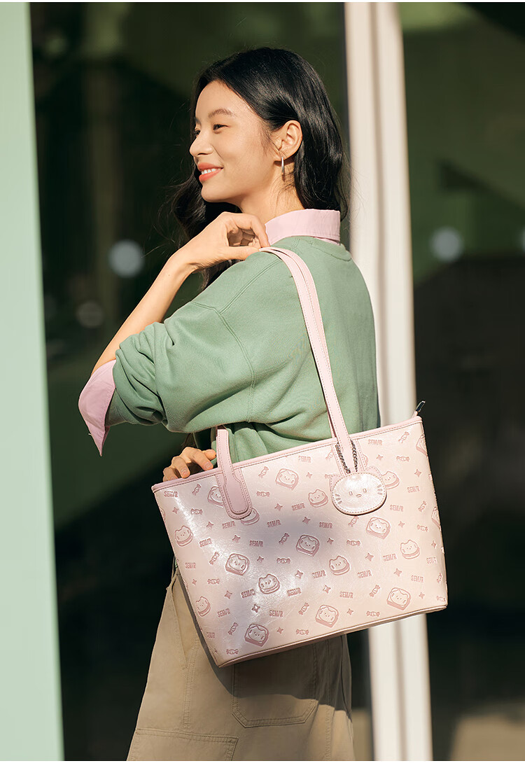 Semir Tote Bag, Stylish Design, Shoulder Bag, Large Capacity Handbag, Women's Bag, 105425153014 2