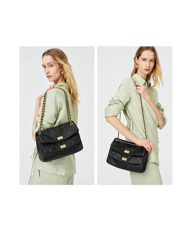 HR Handbag, Women's Large Capacity Shoulder Crossbody Bag, Light Luxury High-End Commuter Underarm Bag, Women's Birthday Gift 3