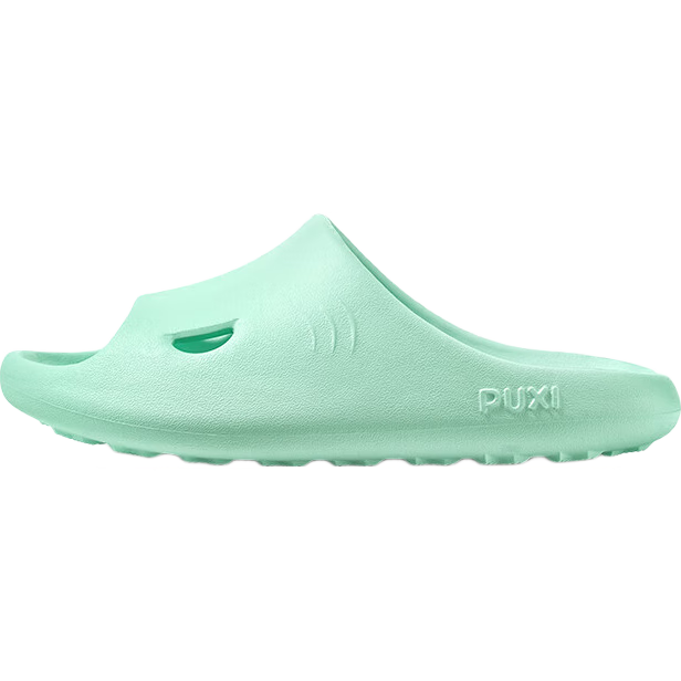 Poxi Children's Soft-Soled Slippers, Non-Slip Bath And Indoor Slippers for Boys And Girls, Water-Clear Blue, Size 28-29