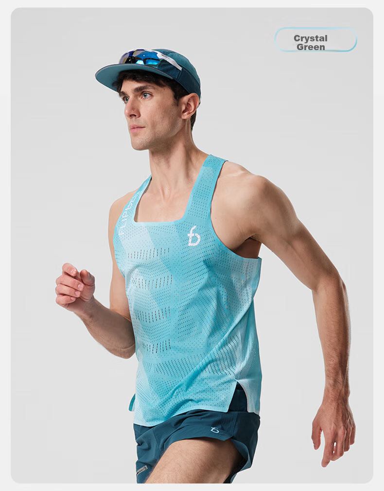 Flipbelt [Wind Tunnel Vest 2.0] Men's Summer Sleeveless T-Shirt for Running And Fitness, Quick-Dry Athletic Top, Aidelaisi, M 13