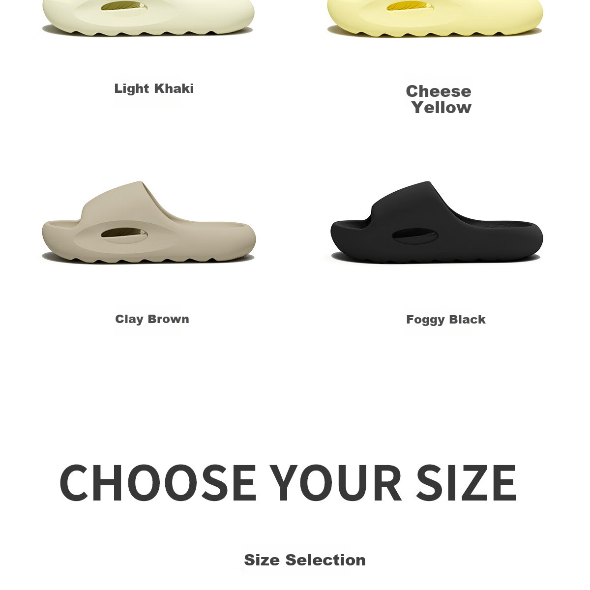 TZLDN Squishy Feeling Slippers for Men, Summer Indoor Home Thick-Soled Non-Slip Couple Sandals for Women, Outdoor Wear, Light Khaki, Size 36-37 7