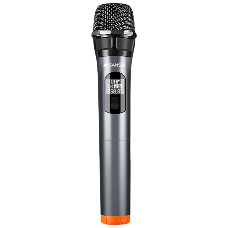 SANSUI U3 Wireless Microphone Universal Microphone for Home KTV Singing, Speech, Stage Karaoke, Conference, Speaker, Amplifier, Car-Mounted Universal Charging Receiver