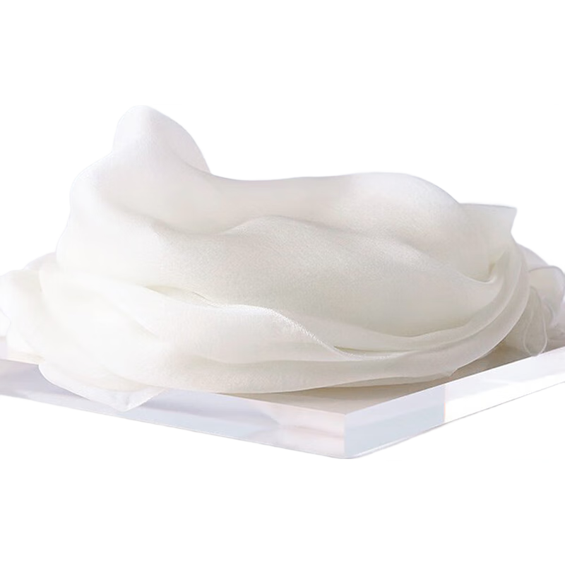 Hangsilu Pure Silk Scarf for Women, Solid Color Mulberry Silk Shawl, High-End Birthday Gift, Mid-Autumn Festival Gift for Mom And Teachers