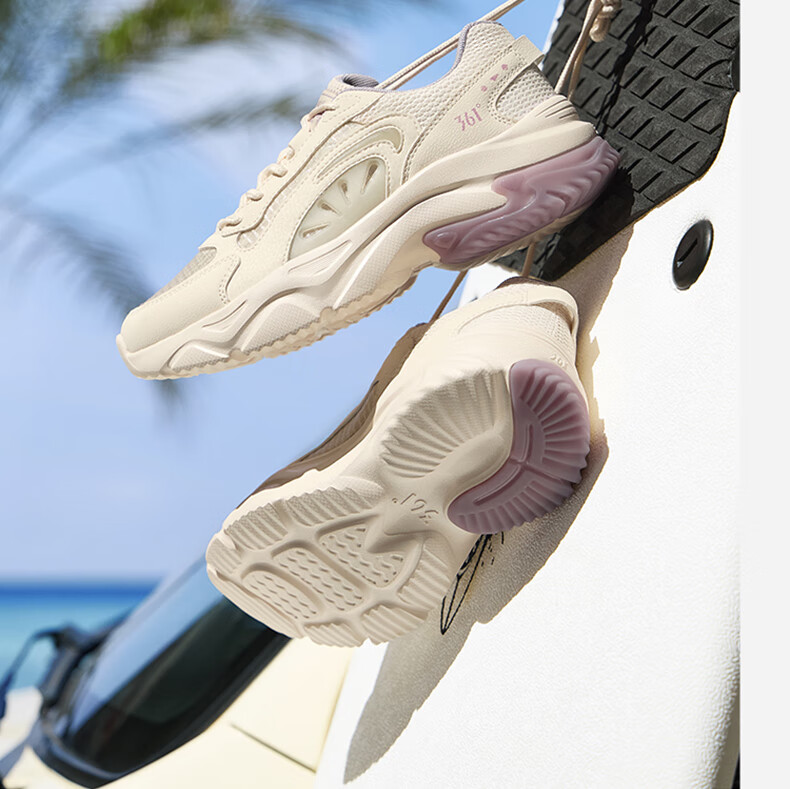 361° Women's Sneakers, Luguang Spring And Summer Mesh Breathable Casual Versatile Thick-Soled Dad Shoes 682526765-1 16