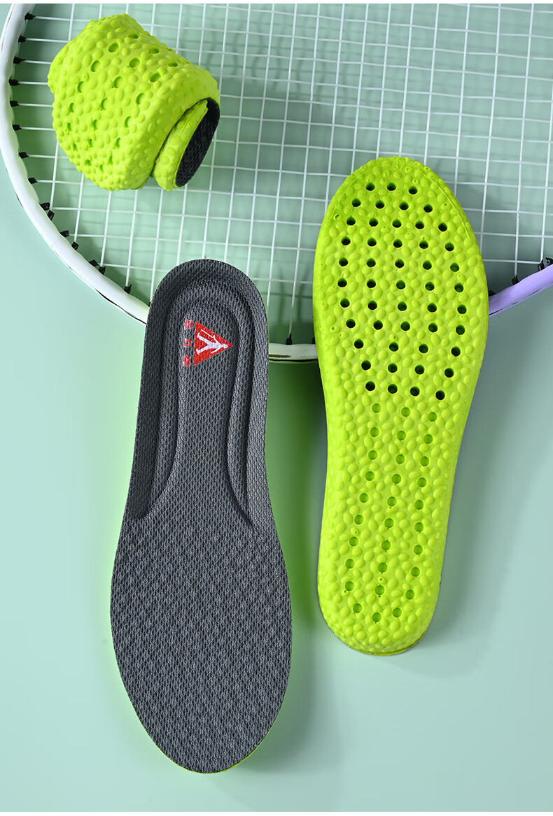 Zulijian Women's Insoles Soft Sole Comfortable Sweat-Absorbing Odor-Resistant Breathable Sports Shock Absorption Anti-Fatigue Pain Relief 12