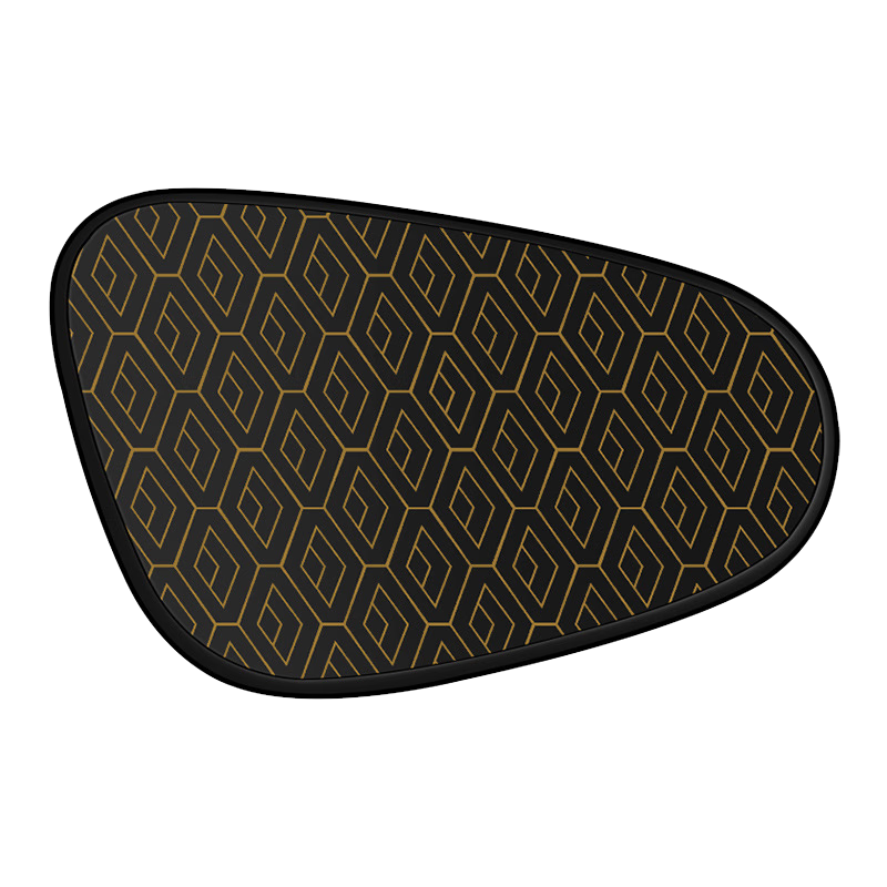 Digalun Car Sunshade Curtain Interior Sun Block Heat Insulation Sunshade Window Curtain for Car Glass Side Window
