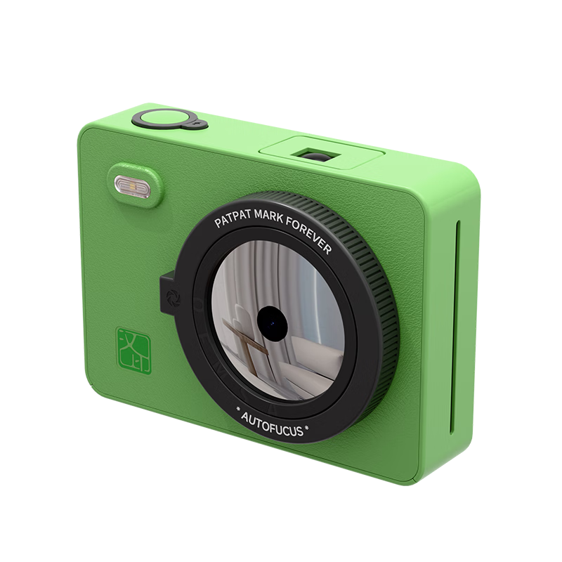 HPRT Z5 Instant Camera, Green, Photo Printing Instant Camera, High-Definition Hot-Smooth Coating, Birthday Gift, Student Children's Camera, Women's Travel Photo Printer