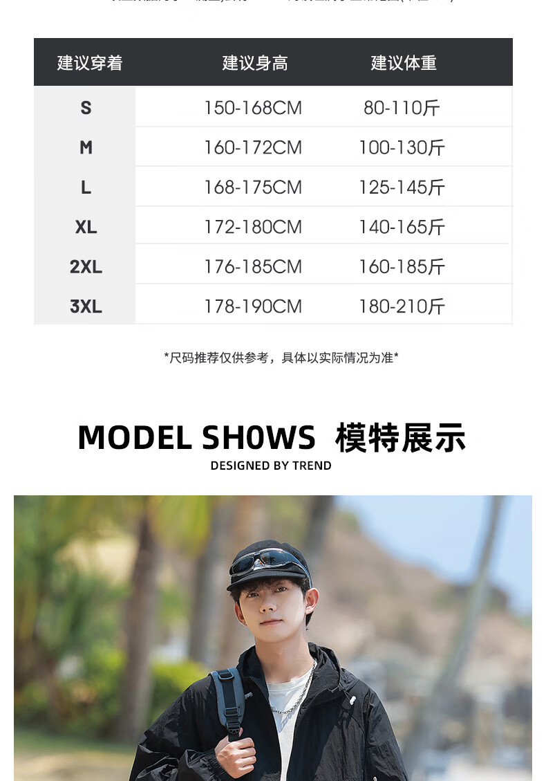 LangSha Men's Sunscreen Jacket Original Yarn Ice Silk Spring Summer UV Protection Ultra-Thin Breathable Outdoor Skin Jacket Fishing Coat 9