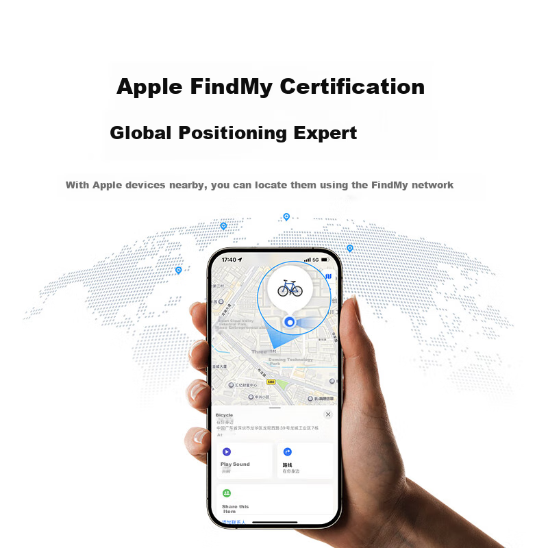 UGREEN Tag Locator Tracker Anti-Loss Device, FindMy Certified Precise Location Finder, Suitable for Apple IPhone 18/17 Pro Max Air Phones, Keys, Luggage, Backpack Anti-Loss