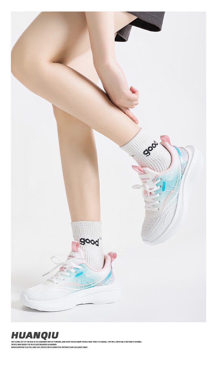 Global Taro Purple Flyknit Shoes Hot Sale 2026 Spring Lightweight Shock Absorption Non-Slip Versatile Student Campus Casual Sports Sneakers 5