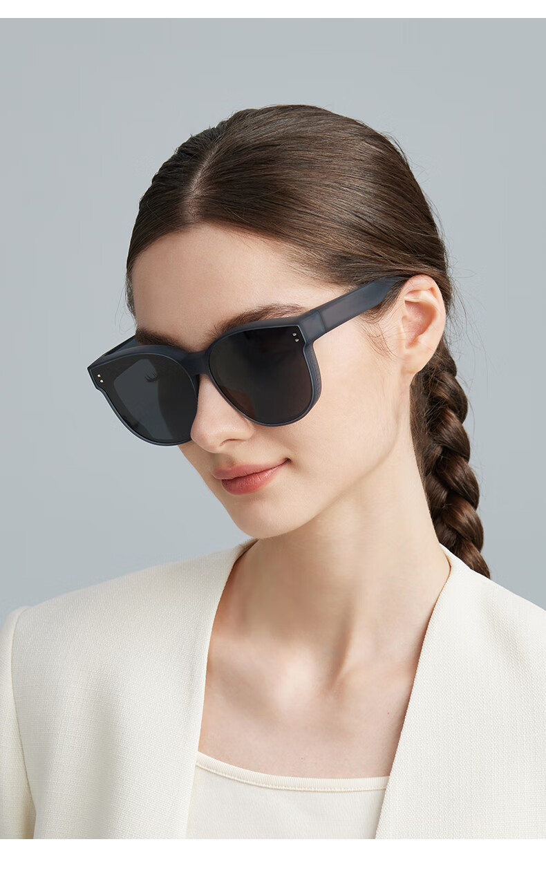 CACUSS Polarized Sunglasses for Nearsighted People, Driving Anti-Glare Glasses, Aviator Sunglasses for Men And Women, Face-Slimming Effect 6