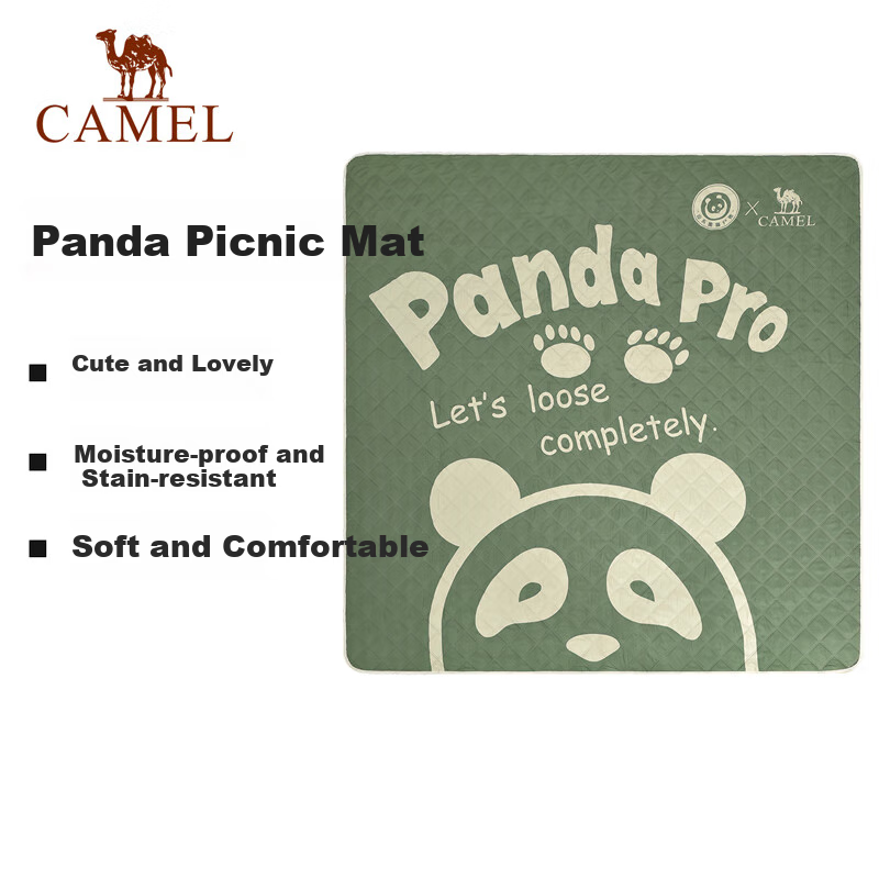 CAMEL Picnic Mat, Outdoor Camping Tent Moisture-Proof Mat, Picnic And Barbecue Waterproof Seat Pad, Thickened Ground Sleeping Mat P001B