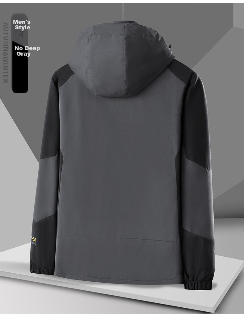 JEEP SPIRIT Men's Autumn Winter 3-in-1 Thickened Red Outdoor Jacket Christmas New Year Edition 12