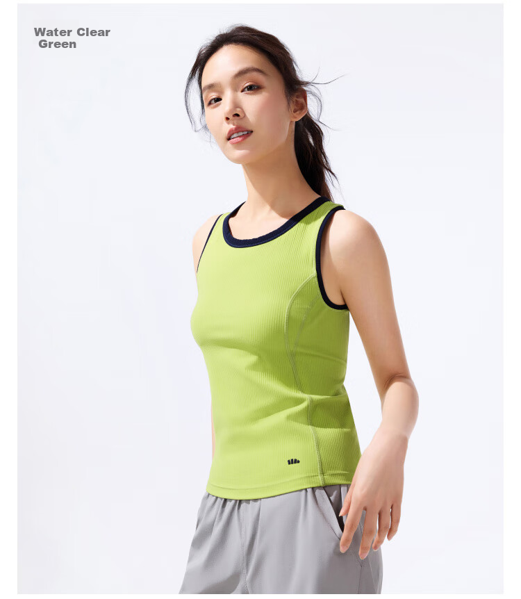 Beneunder Women's Tank Top Slim Fit Quick-Dry Sports Vest Outerwear Base Layer CC957 Dark Black S 13