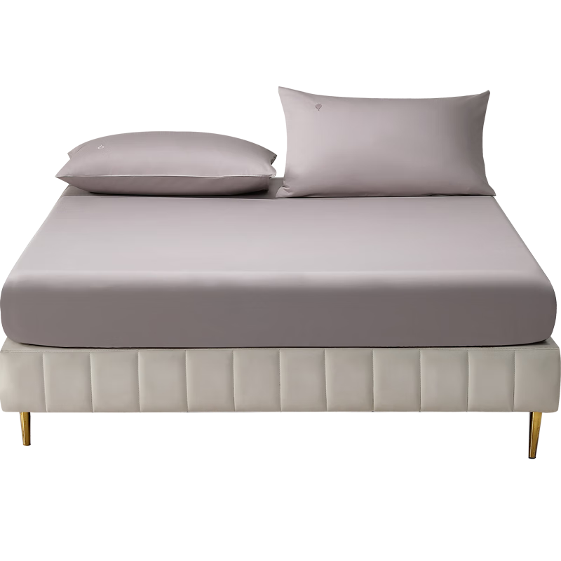 Shuixingjiafang Cotton Bed Sheet, 100% Pure Cotton, 60-Count Long-Staple Cotton, Class A, Single Piece, Dirt-Proof Mattress Cover, 180x200