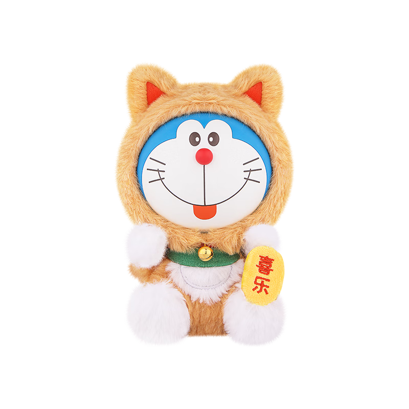 LDCX Doraemon Stuffed Plush Doll, Lucky Cat Figurine, Birthday And New Year Gift, Peripheral Blind Box