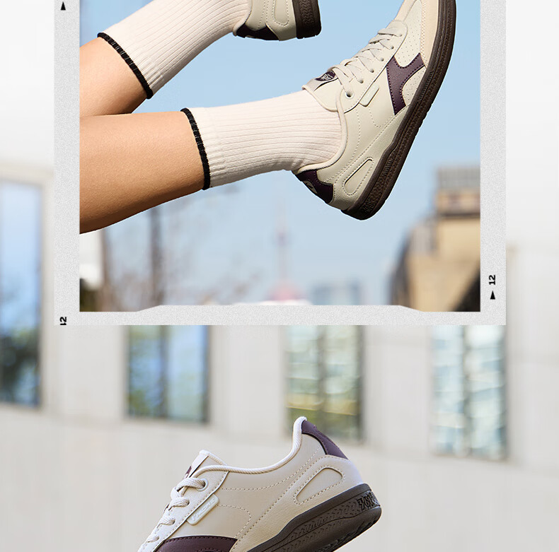 361° Women's Sneakers, Spring And Summer Casual Thin-Soled Training Shoes, T-Toe Shoes, Low-Top Breathable Sports Shoes, 682526613-1 10