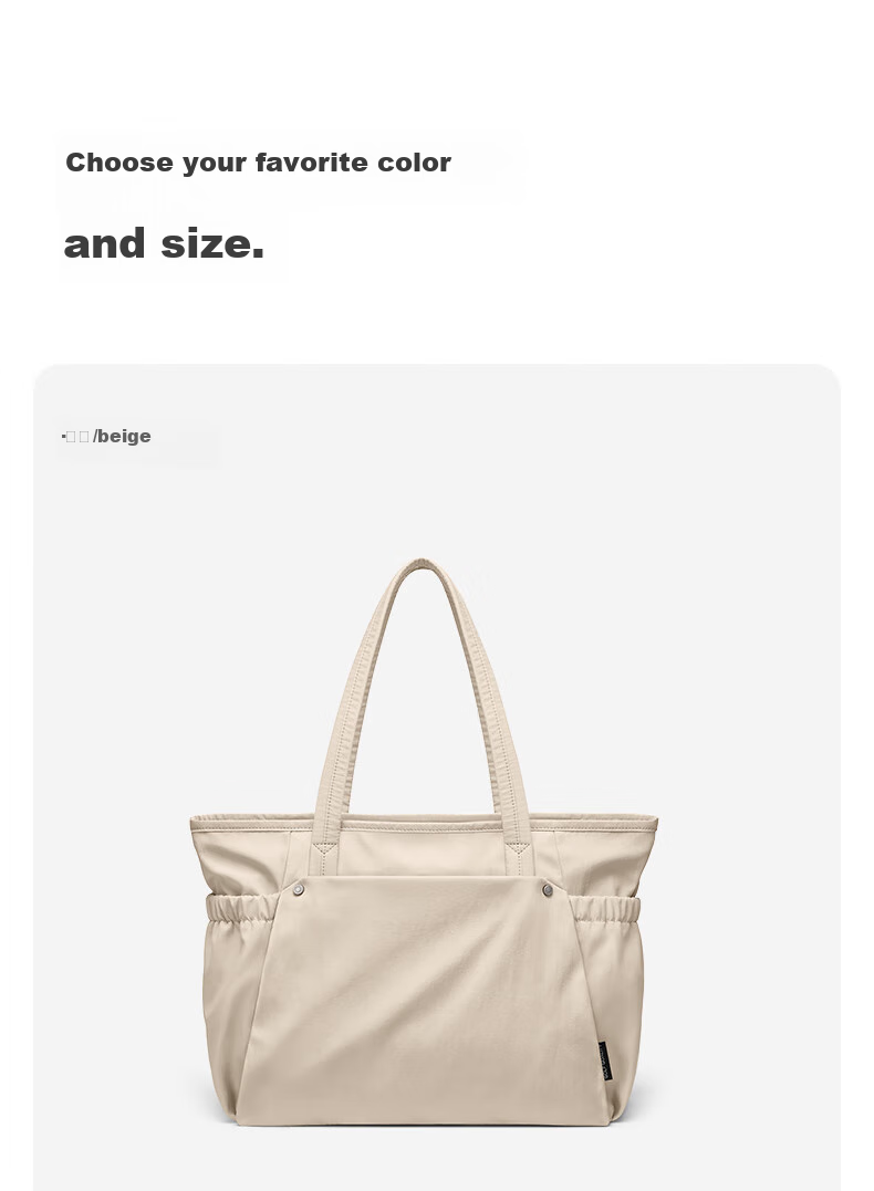 GOLF Shoulder Bag for Women, Tote Bag, 14-Inch Laptop Bag, Casual Water-Resistant Handbag, Versatile Commuter Tote Bag for Wome 14
