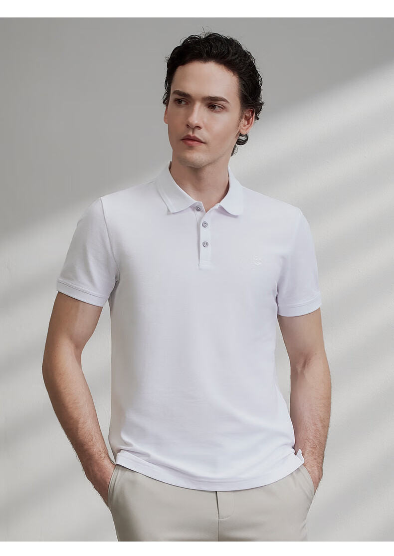 G2000 Pique Comfortable Skin-Friendly Spring Summer Men's Printed Logo Polo Shirt Dark Blue 2XL 19