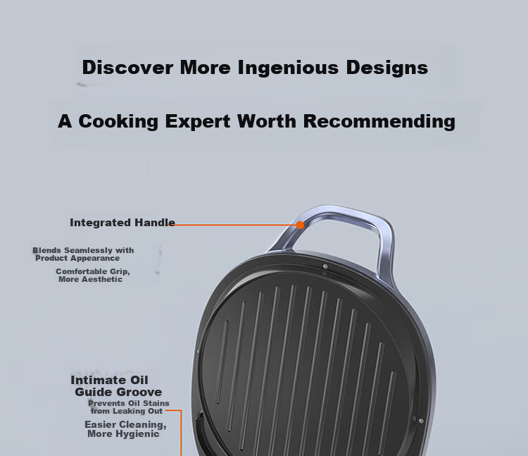 Joyoung Home Use 36mm Deep Electric Griddle Breakfast Maker, Double-Sided Heating Pancake Pan JK30-GK128 29