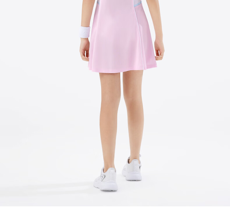 361° Children's Clothing, Girls' Summer Dress for Older Kids, Quick-Dry Breathable Sports Outdoor Dress, Pink, Size 130 27