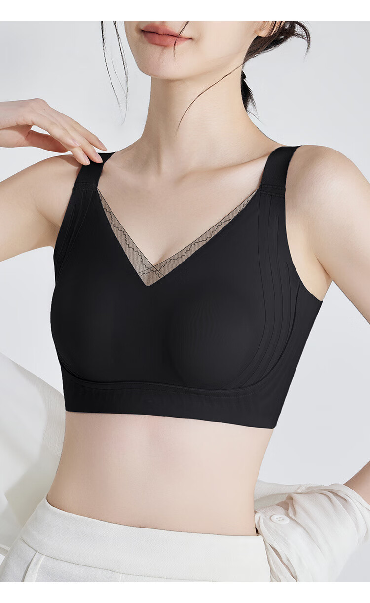 Ordifen Large Bust Minimizer Seamless Push-Up Bra for Women, Lift And Support, Prevent Sagging, Side Support, Plus Size Rabbit Ear Bra 22