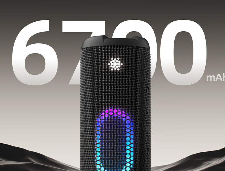 WANYINBA M9 Bluetooth Speaker, 40W High Volume, Deep Bass, Outdoor Waterproof, Camping Portable, Bicycle Riding Car-Mounted, Home Computer High-Quality Speaker, Gray Long Battery Versio 25