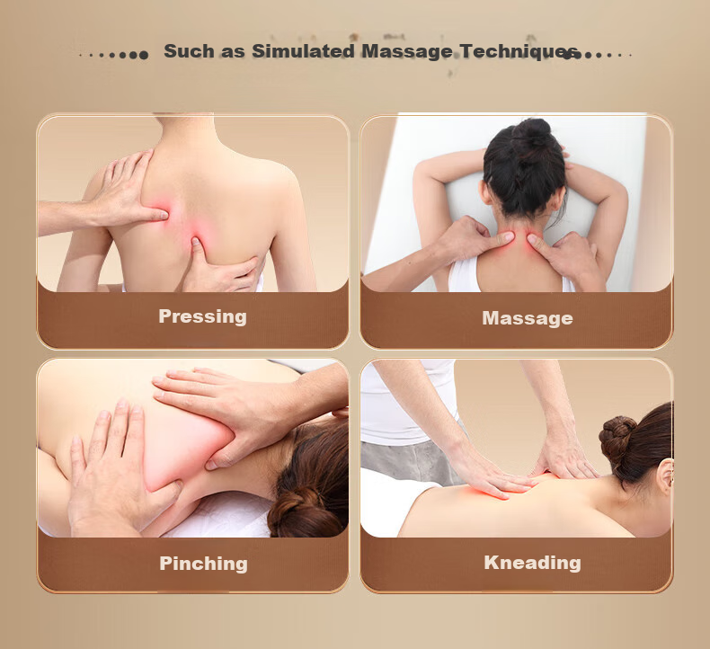 AUX Cervical Massager 4332 (Rechargeable Gift Box Set), Back And Neck Massage Device Pillow, Shoulder And Neck Pain Relief Tool, Mid-Autumn Festival Gift 8