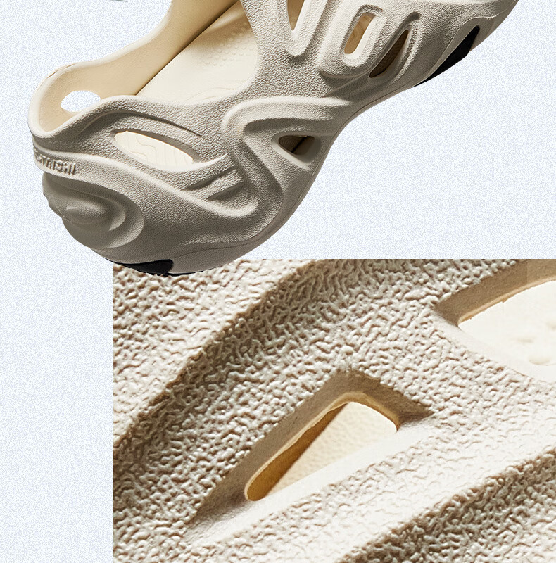 PEAK Taiji Qu Lang Su Xi Shoes for Men, Summer Outdoor Sports Sandals, New Soft-Soled Non-Slip Hole Shoes, DL520791 9