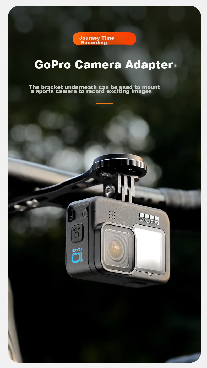 Tasiduizhang Bicycle Computer Mount, Road Bike Integrated Handlebar, Specialized Multifunctional Extension Bracket, Outdoor Cycling Accessory 6
