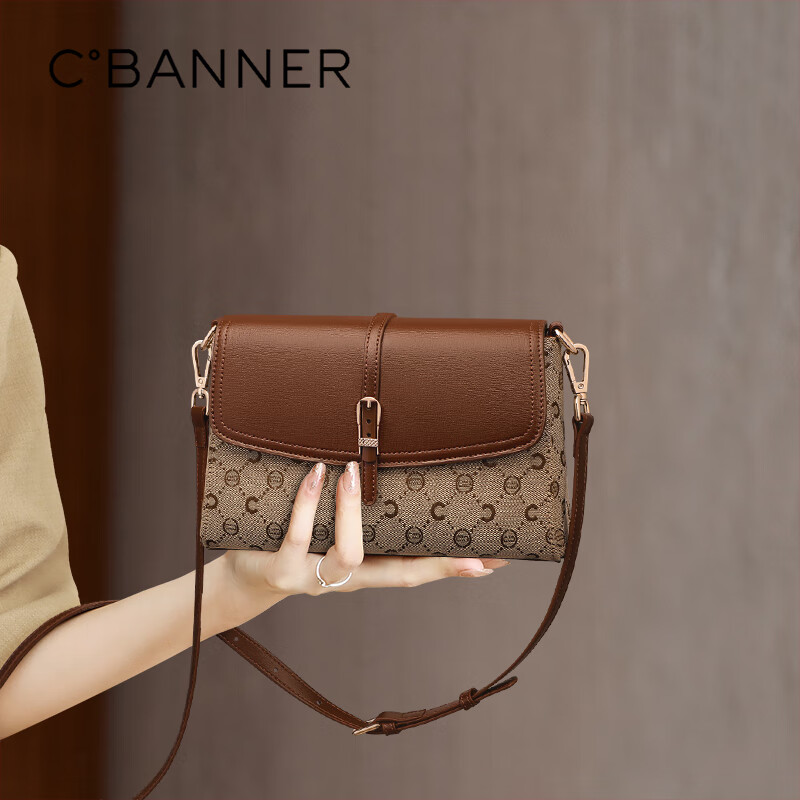 C.BANNER Women's Handbag, Crossbody Bag, Shoulder Bag, Monogram Phone Pouch, Practical Commuter Bag, Brand Birthday Gift for Girlfriend on May 20