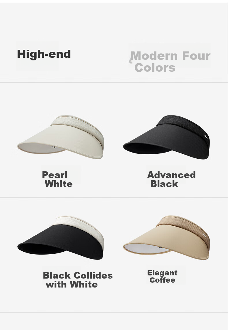 Obsu Light Luxury Cross-Top Hat, Elegant Beige, Cross-Top Hat Upf50+ 15