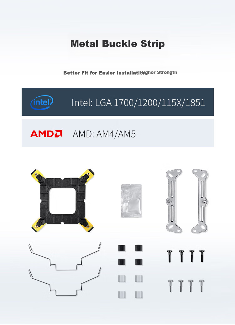 JONSBO CR-1000MAX V2 ARGB Edition White Model, CPU Air Cooler (6 Nickel-Plated Heat Pipes, Motherboard ARGB Sync, PWM Fan, Multi-Platform, Thermal Paste Included) 11