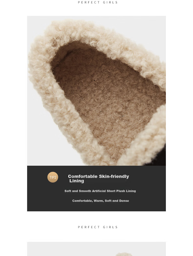 DAPHNE Women's Flat Furry Soft Sole Shoes Fleece Lined Birkenstock Style Comfortable Cotton Shoes 3122607008 Brown Size 37 9