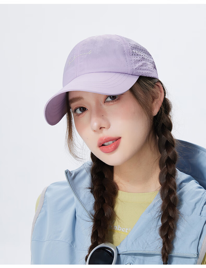 CACUSS Summer Breathable Mesh Baseball Cap for Women Outdoor Lightweight Sun Hat Fashionable Pink 6