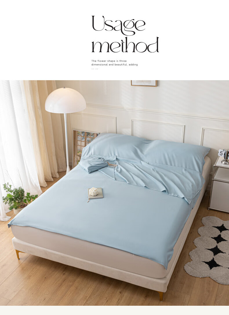 Hodo Class A Travel Sleeping Bag, Hotel Hygiene Protection Skin-Friendly Bed Sheet, Double Portable Travel Business Trip Anti-Dirt, 200*210cm, Coffee Color 3