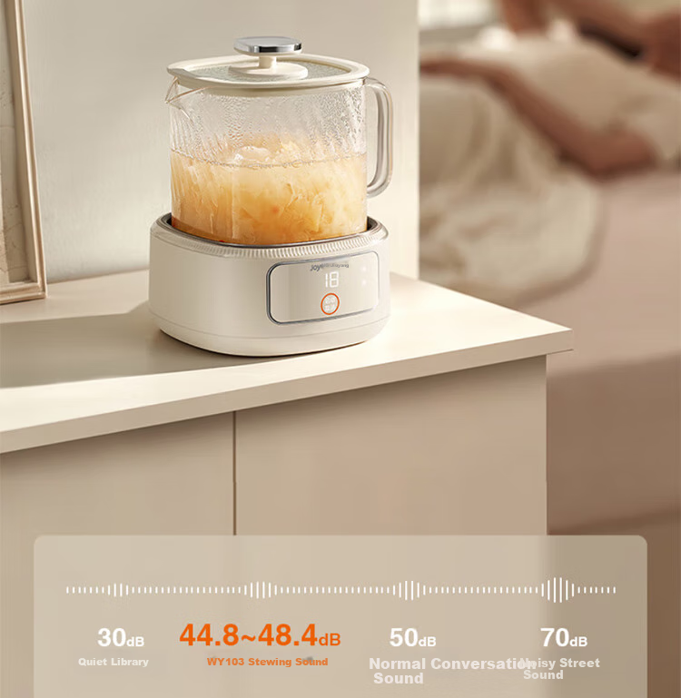 Joyoung Home Use 1L Small Capacity Health Pot, Multi-Purpose Electric Kettle for Hot And Cold Water, Metal Kettle without Glue, Constant Temperature Kettle, K10D-WY103 27