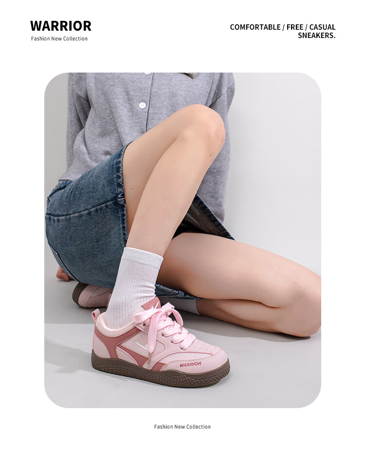Huili Women's New Dexun Shoes, Breathable Lightweight Casual Sneakers for Women, K842BR, Pink/dou Sha, Size 39 7