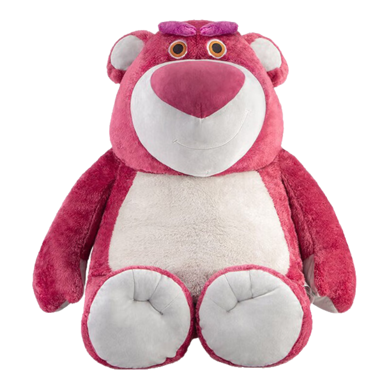 Disney Strawberry Bear Plush Toy Doll, Valentine's Day Gift for Girlfriend, Stuffed Animal Pillow, Birthday Present for Girls