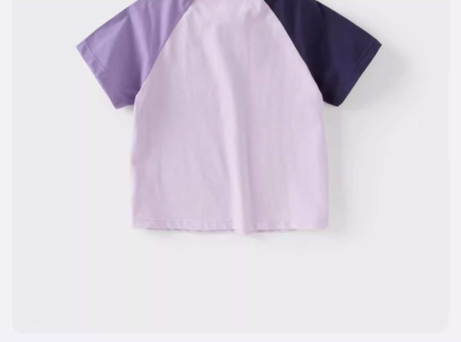 David Bella Kuromi Girls' Short Sleeve T-Shirt Summer Children's Cotton Purple Top Kids Clothing 22