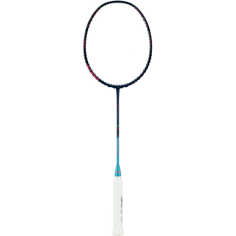 Li-Ning Badminton Racket, Full Carbon Fiber, Single Racket, Leiting 50 Offensive Type, Professional Badminton Racket, 4U, Unstrung